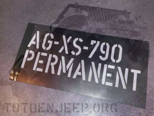 Pochoir stencil marquage - pochoir,