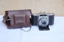 Caméra Vintage Zeiss Ikonta Non Fonctionnant Pour Pièces de Rechange + Étui