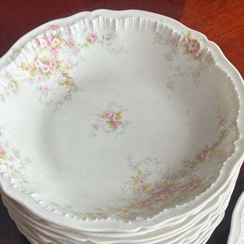 Haviland limoges pink floral - limoges,