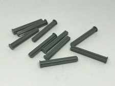 LEGO Technic : 10x Axe 4L - Réf 87083 gris bleuté foncé - Set 42043 42082 42114