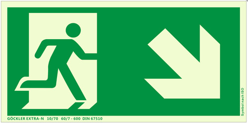 Schild issue secours - de,