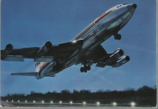 CPSM PHOTO AVION BOEING 707 B