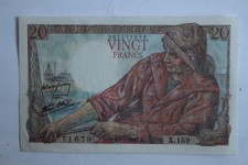 Billet francs pêcheur - 20,