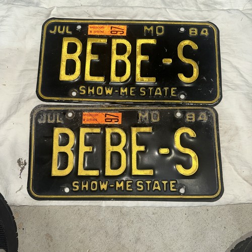 Missouri license plate vanity - missouri,