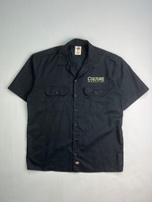 Chemise De Travail Vintage Dickies Noire Culture Magazine Grande