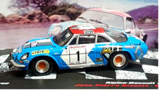 VEHICULE DE RALLYE 1/43 N°44 - ALPINE RENAULT  A110 1800  -  (1973)