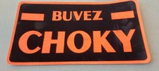 Publicité CHOKY en carton