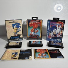 Sonic 1 2 & 3 Sega Megadrive -