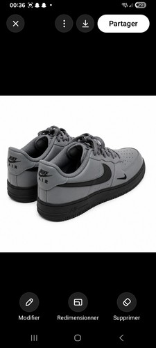 Nike air force low grau - 1,