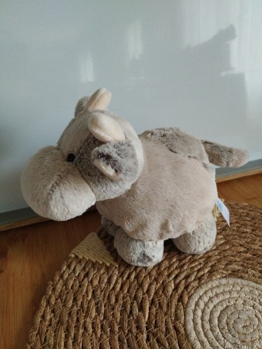 Peluche doudou vache gris - doudou,