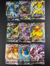 POKEMON S-CHINESE VMAX LOT 9 CARDS EEVEE & EEVEELITIONS CS4aC NM/MINT RRR RARE