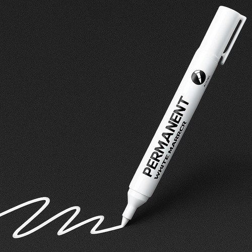Marqueur blanc permanent - marqueur,