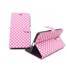 Housse Sac (Flip Horizontal) Pour Téléphone Huawei Ascend Mate 7 Rose / Blanc