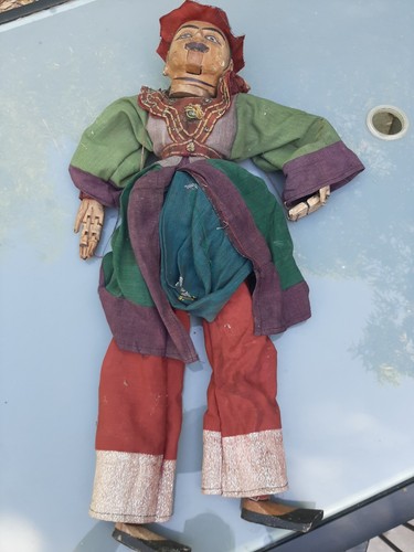 Marionnette fils ancienne - fils,