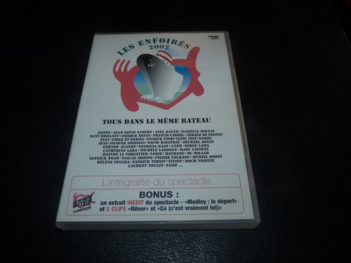 Dvd les enfoires 2002 tous - enfoires, :