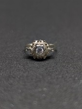 White Gold And Diamond Artdeco