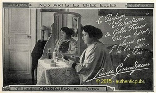 Publicite parfum gelle - gelle, freres