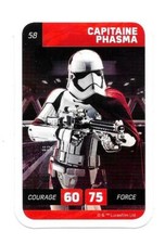 Carte Leclerc Star Wars "Han Solo" N°58 - Capitaine Phasma (2018)