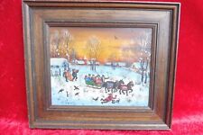 Beau, Ancien Tableau 