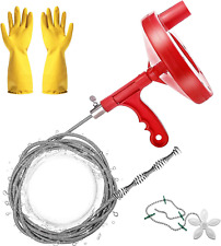 Déboucheur À Manivelle De 7 M, Furet Déboucheur, Serpent De Plomberie