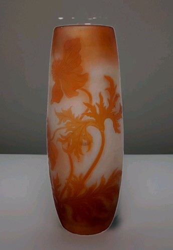 Grand vase galle signé - grand, a