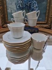 6 Tasses Et Sous Tasses