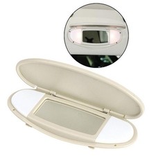 Pour BMW mini R55 R56 R60 2007-14 pare-soleil miroir courtoisie couverture Beige