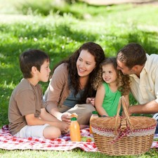 Picnic Osier Panier Pique