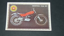 #129 MONTESA COTA 247 ESPAGNE PANINI SUPER MOTO 1975