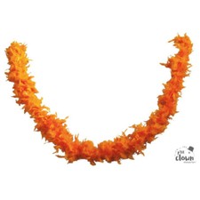 Boa à plumes - Orange - 160