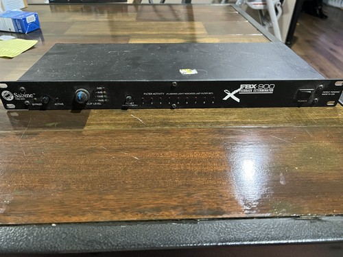 Sabine fbx 900 feedback - sabine,