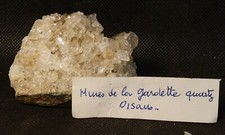 Minéraux Collection - Ensemble Quartz- La Gardette , Oisans, France - 158g