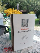 Livre Pleiade Montaigne Œuvres Complètes 1989