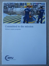 2019 BROCHURE MTU MILITARY ENGINE PROGRAMS EJ200 MTR390 T408 TP400-D6