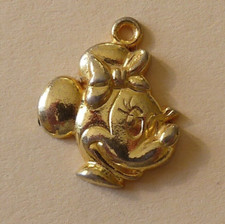 Fève en métal doré - Mickey