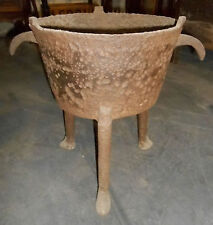 Ancien braséro tripode chine japon ? curiosité haute époque pieds sabots fendus 