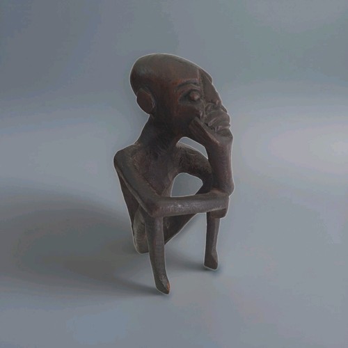 Statue africaine bois - en,