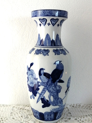 Vase balustre ancien en - vase,
