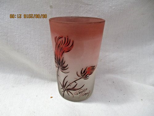 Charles vessiere vase - vessiere, signé