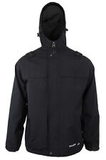 Hommes Veste Waterproof Coutures Noir Manteau Location Les Taille