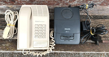 Téléphone À Touches Vintage Contact Ambiance + Répondeur Philips TD9359