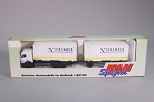 LE2676 AWM AMW SPEZIAL 70651 Camion Ho 1:87 Mercedes porte container Schenker 