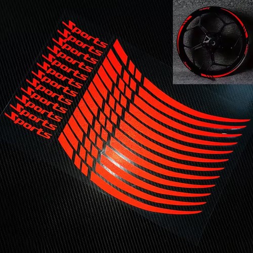 Set reflective car wheel - 2,