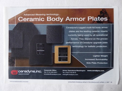 2007 pub ceradyne systems - 4/2007,