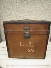 Malle boite à Chapeaux ancienne Moynat / Delion époque Napolèon III