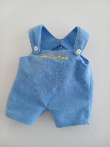 Salopette bleue petit ours - salopette,