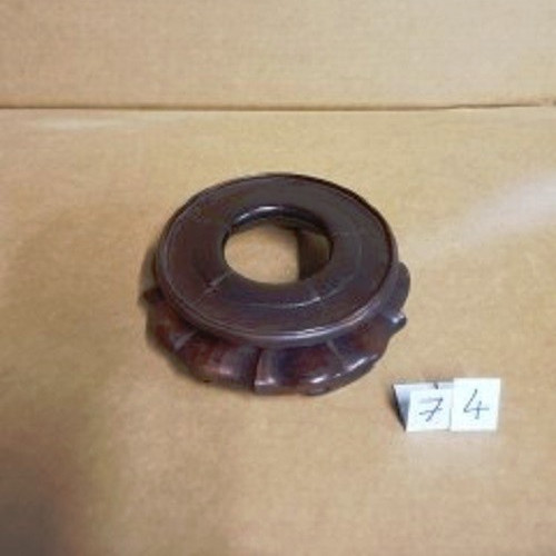 Socle stand rond bois - socle, /