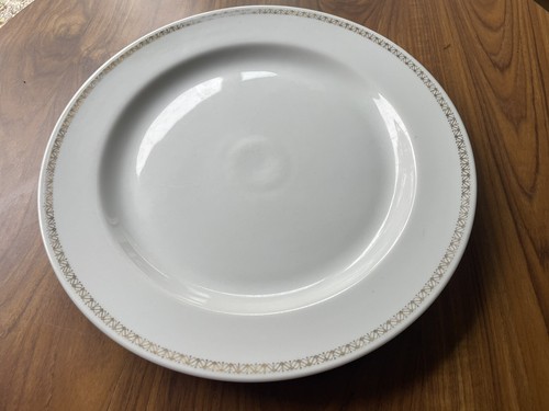 Plat scherzer blanc - blanc, motifs