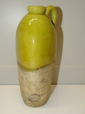 *SUPERBE ANCIEN VASE MODERNISTE Forme BOUTEILLE Signé E DURAND EFD NIMES VITRINE