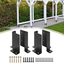 Lot de 4 supports d'ancrage